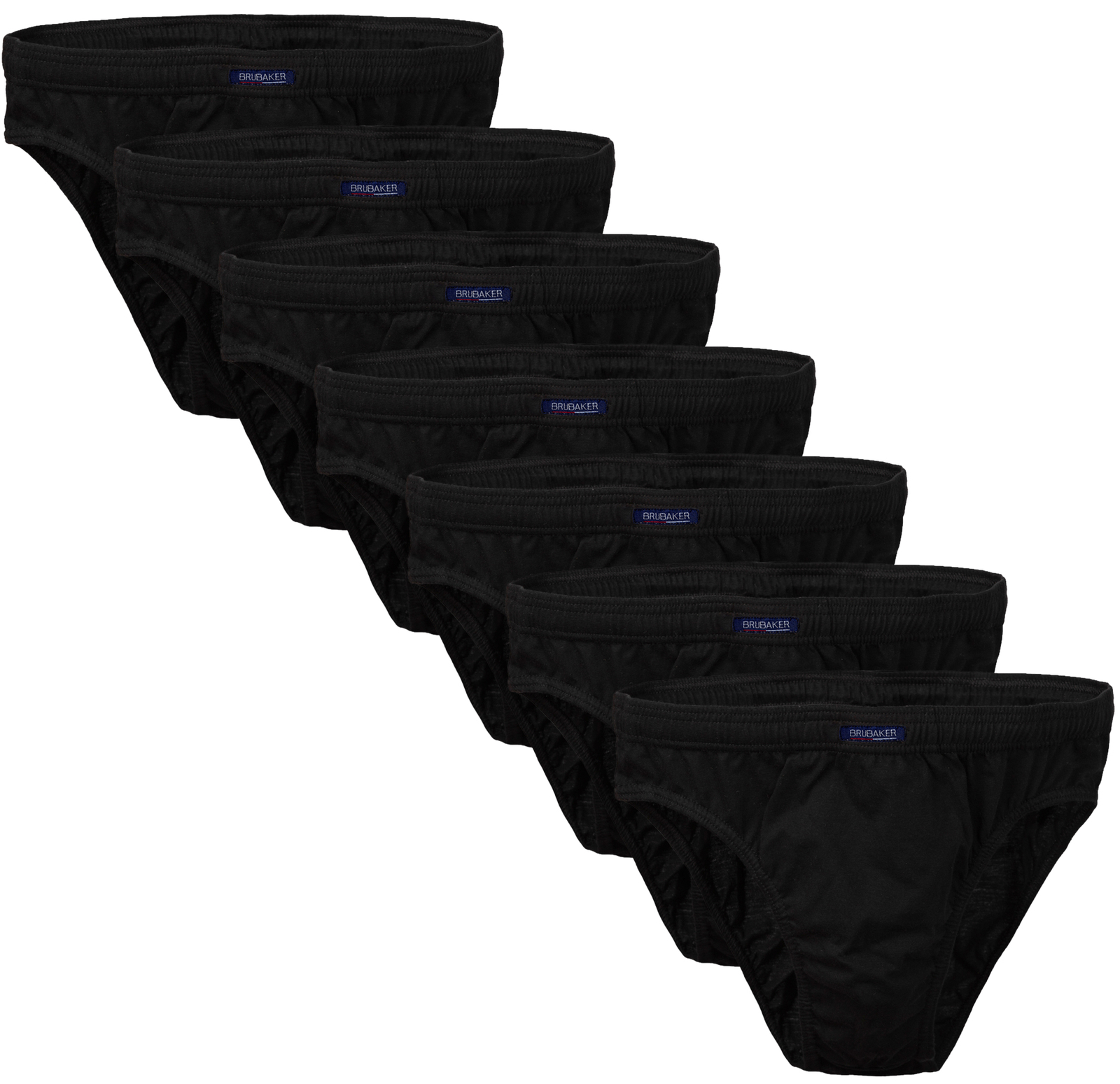 BRUBAKER Men’s Basic Sport Brief 7-Pack