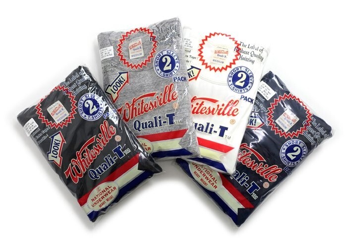 Bargain Price【2-PACK】S-2XL WHITESVILLE T-SHIRT WV73544 Japan Toyo