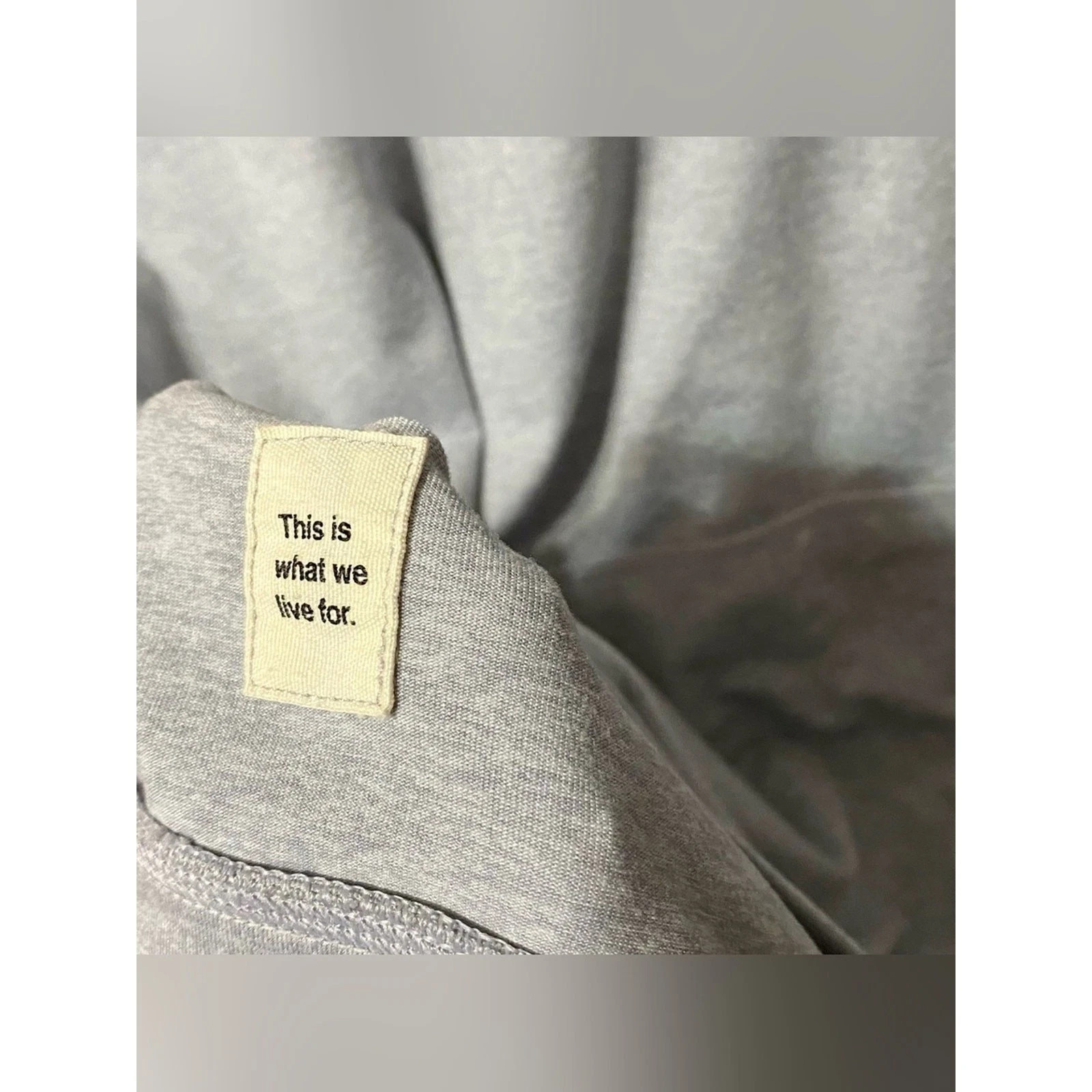 Vuori Men’s Ponto Performance Half Zip Hoodie Light Grey DreamKnit Athletic XXL