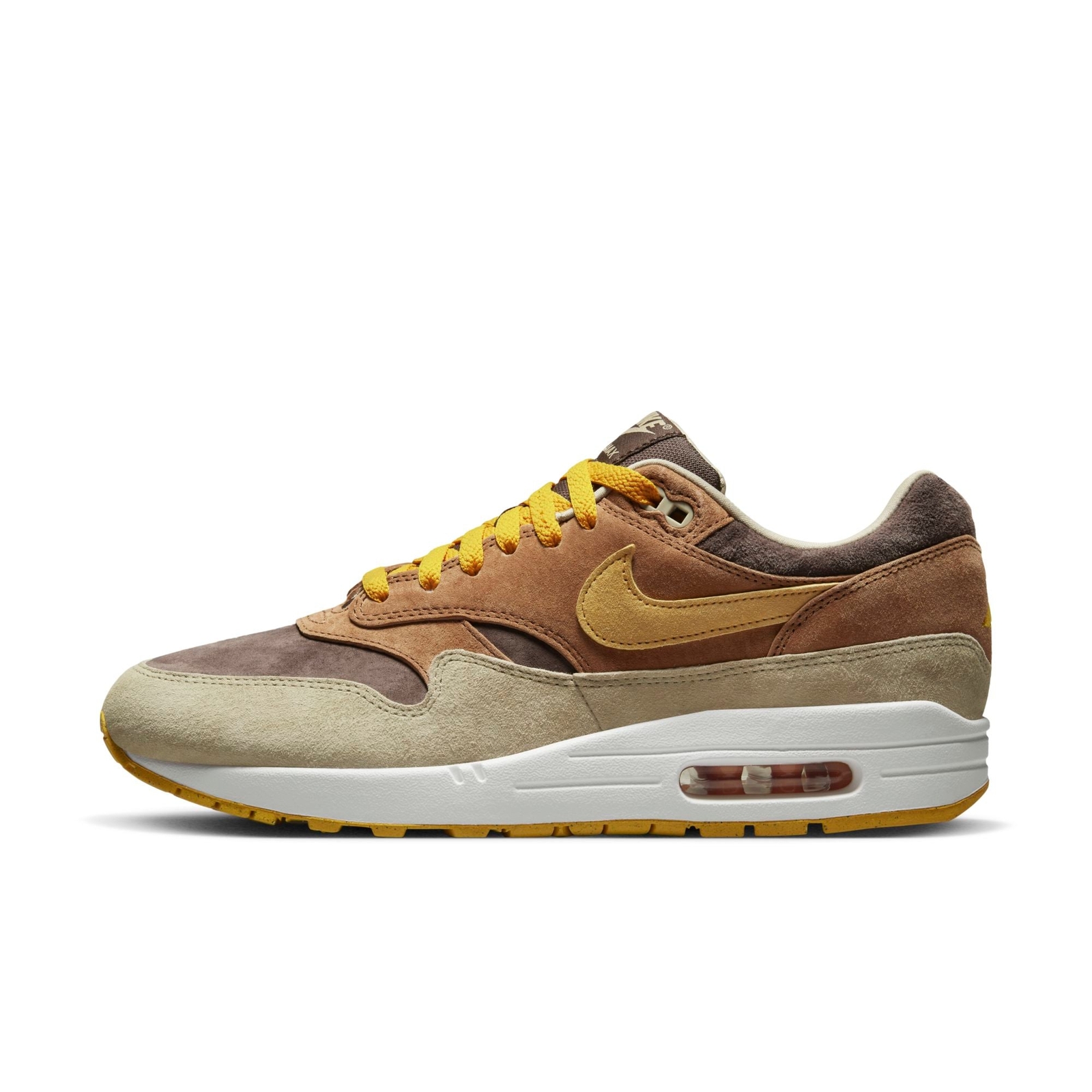 [DZ0482-200] Mens Nike Air Max 1 PRM ‘Duck Pecan Yellow Ochre’