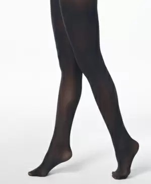 Womens Tights Matte Opaque 40 Denier Navy Blue XS/S INC $14 NWT