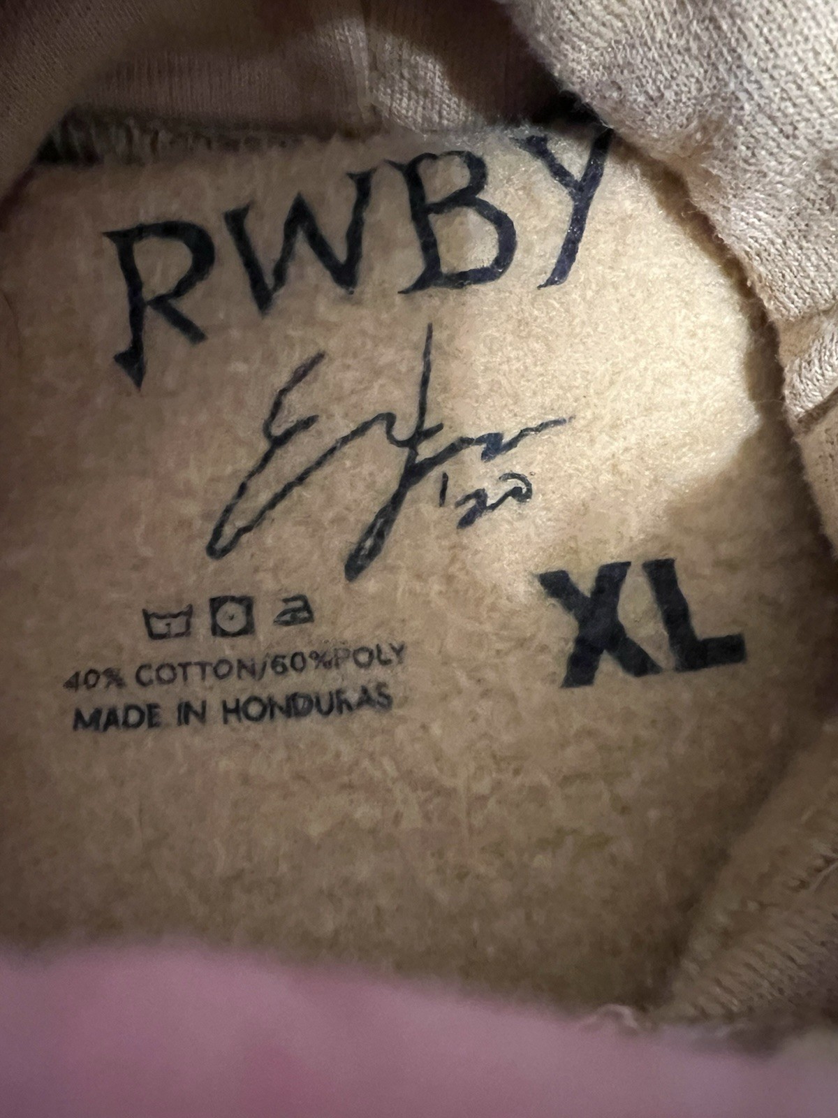 RWBY Yang Pullover Sweatshirt by Ein Lee Men’s Size XL