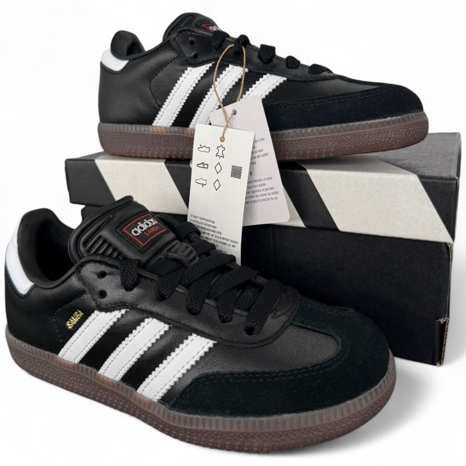 Adidas Samba J Kids Shoes Youth Indoor Soccer Toddler Little Kid Big Kids Sambas
