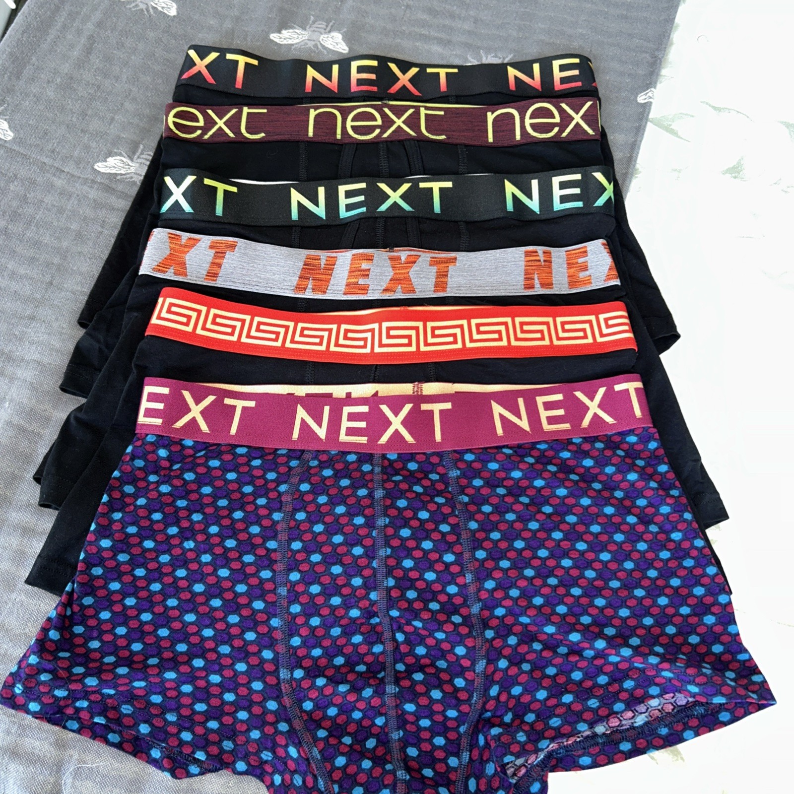 Next Men’s Pack Of 6 Boxer Shorts Underwear Size – Medium – New