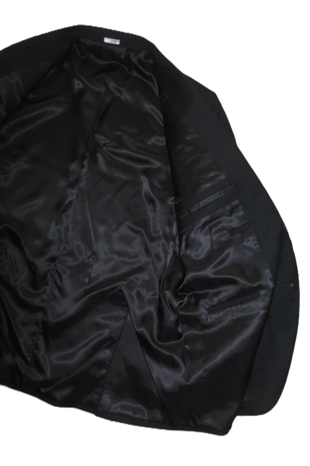 NWOT Mens 44R Peter Millar Black Wool Suit Jacket Sport Coat