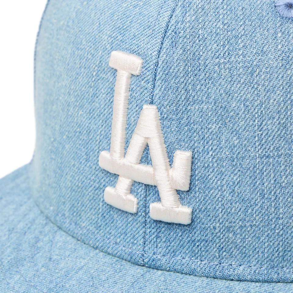 New Era 59FIFTY Distressed Denim Cap MLB LA Los Angeles Dodgers 14745174 Japan