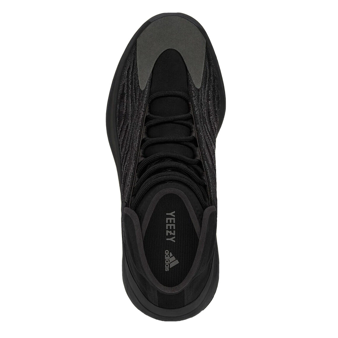 Adidas US 13.5 Men’s Onyx Black Grey Boost Lifestyle Rare Yeezy QNTM GX1317 NIB