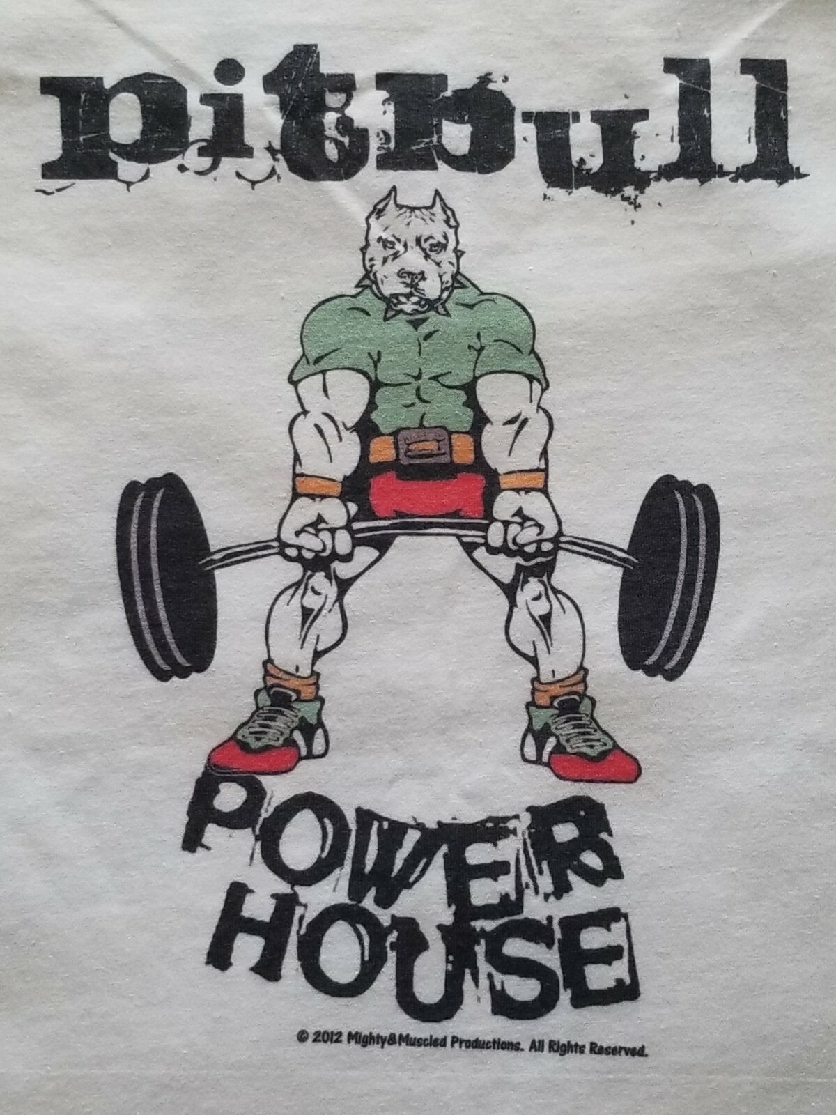 Pitbull Powerhouse DryBlend Bodybuilding Workout Muscle Gym T-Shirt NEW S M L XL