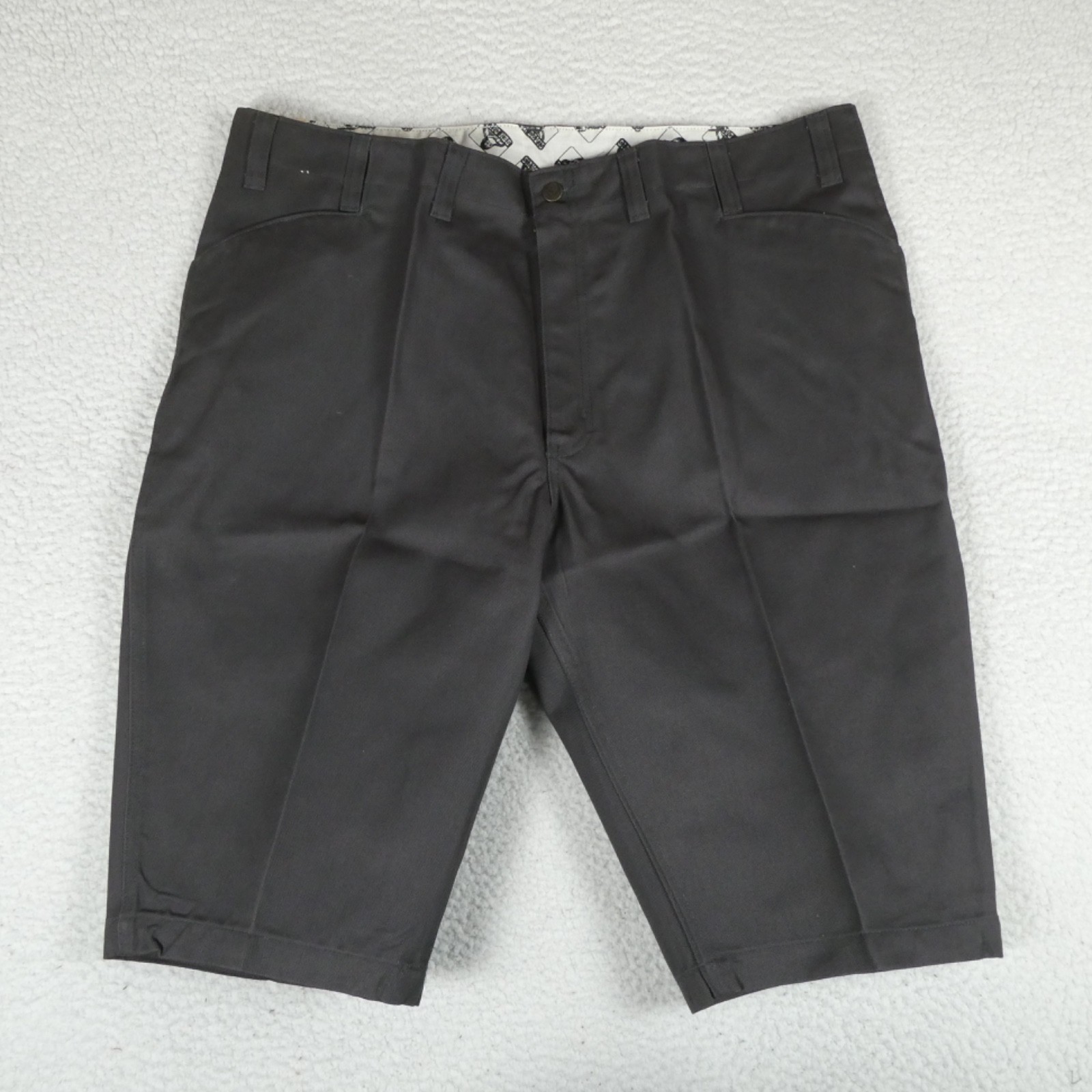 Ben Davis Shorts Men Size 46 Dark Gray Original Ben’s Shorts Cotton/Poly Blend