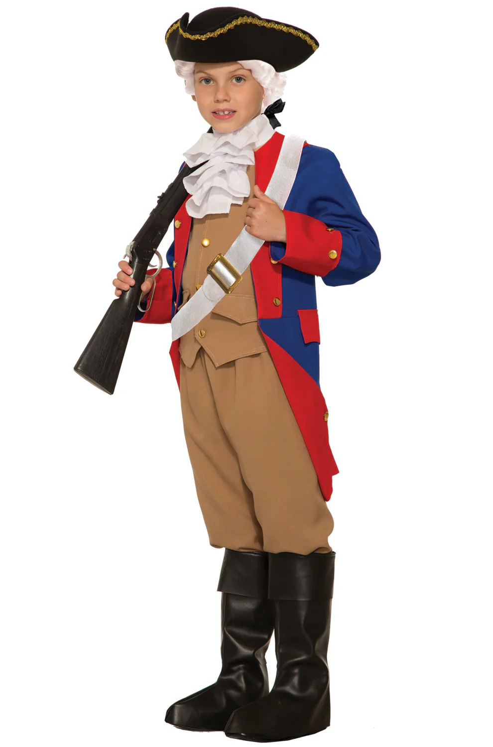 Patriotic Soldier Colonial Revolutionary War Child Costume (Small)