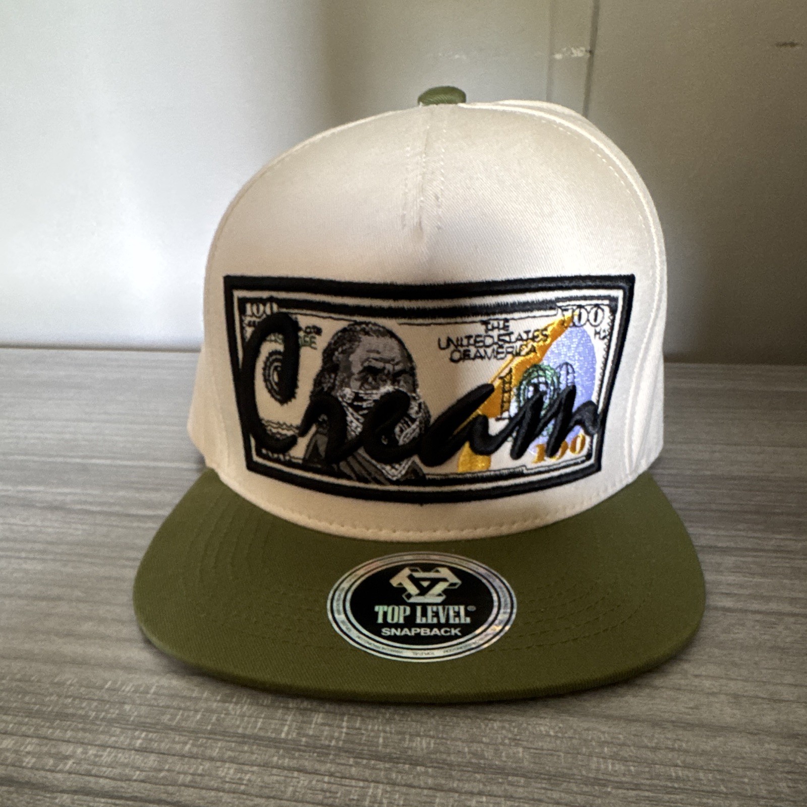 Men’s Adjustable Strapback Cap Hat Flat Bill One Size Brand New With Tags