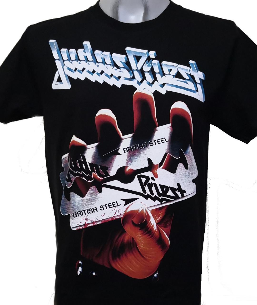 JUDAS PRIEST – British Steel – T SHIRT S-M-L-XL-2XL Brand New T Shirt Official