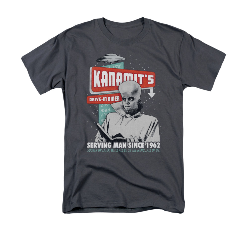 TWILIGHT ZONE KANAMITS DINER Licensed Adult Men’s Graphic Tee Shirt SM-5XL