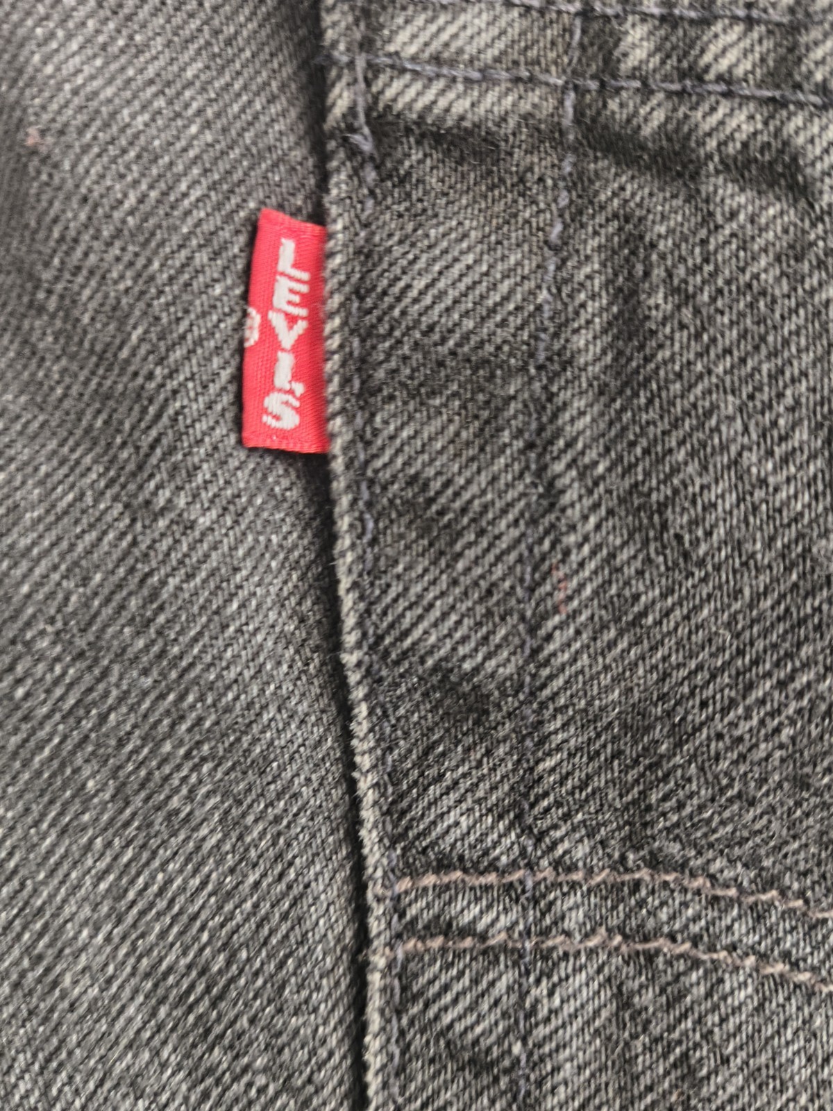 Levi’s Men’s 501 Regular Fit Dark Wash W34XL30