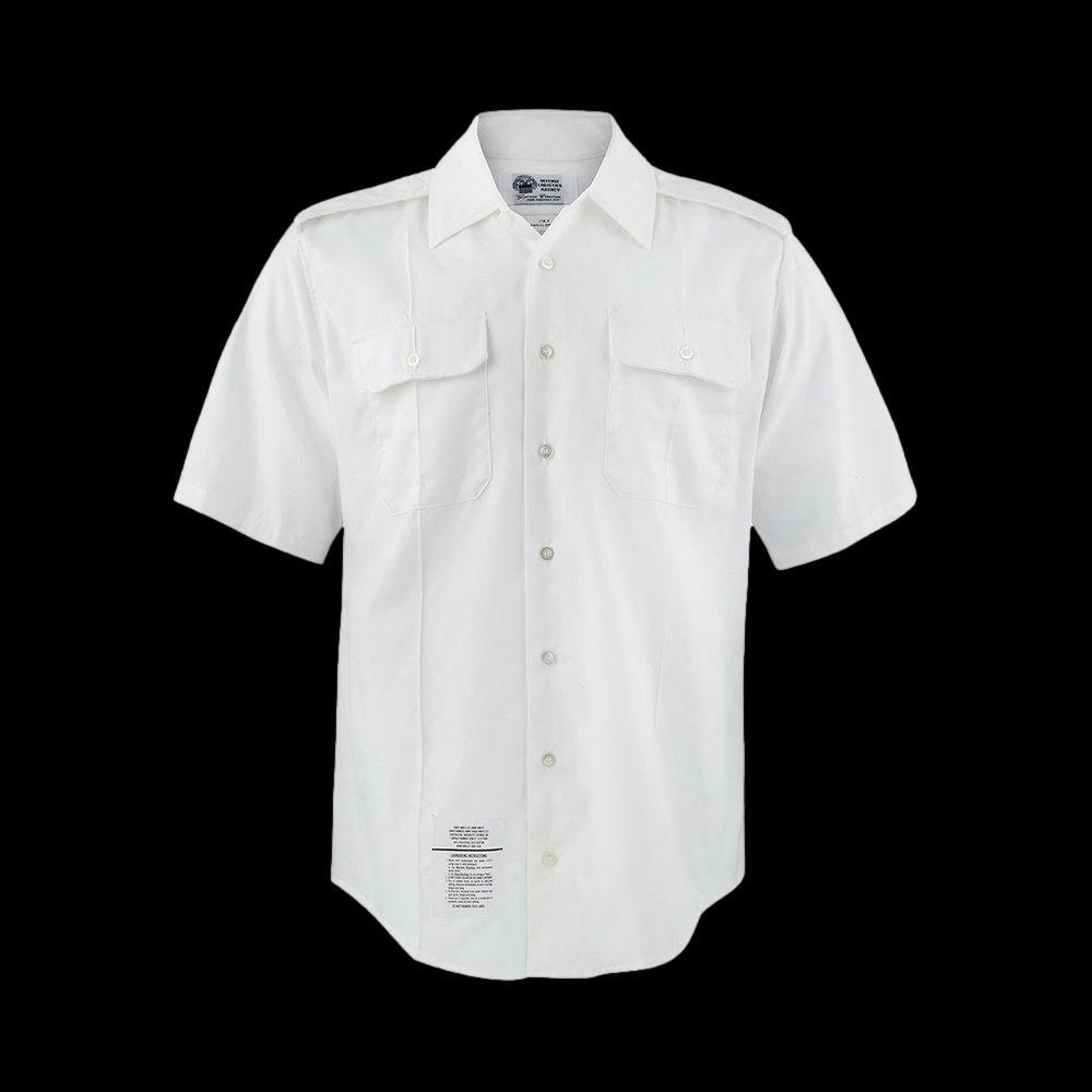U.S MILITARY ARMY ISSUE WHITE DRESS SHIRT MEN’S SHORT SLEEVE LARGE & X-LARGE NEW