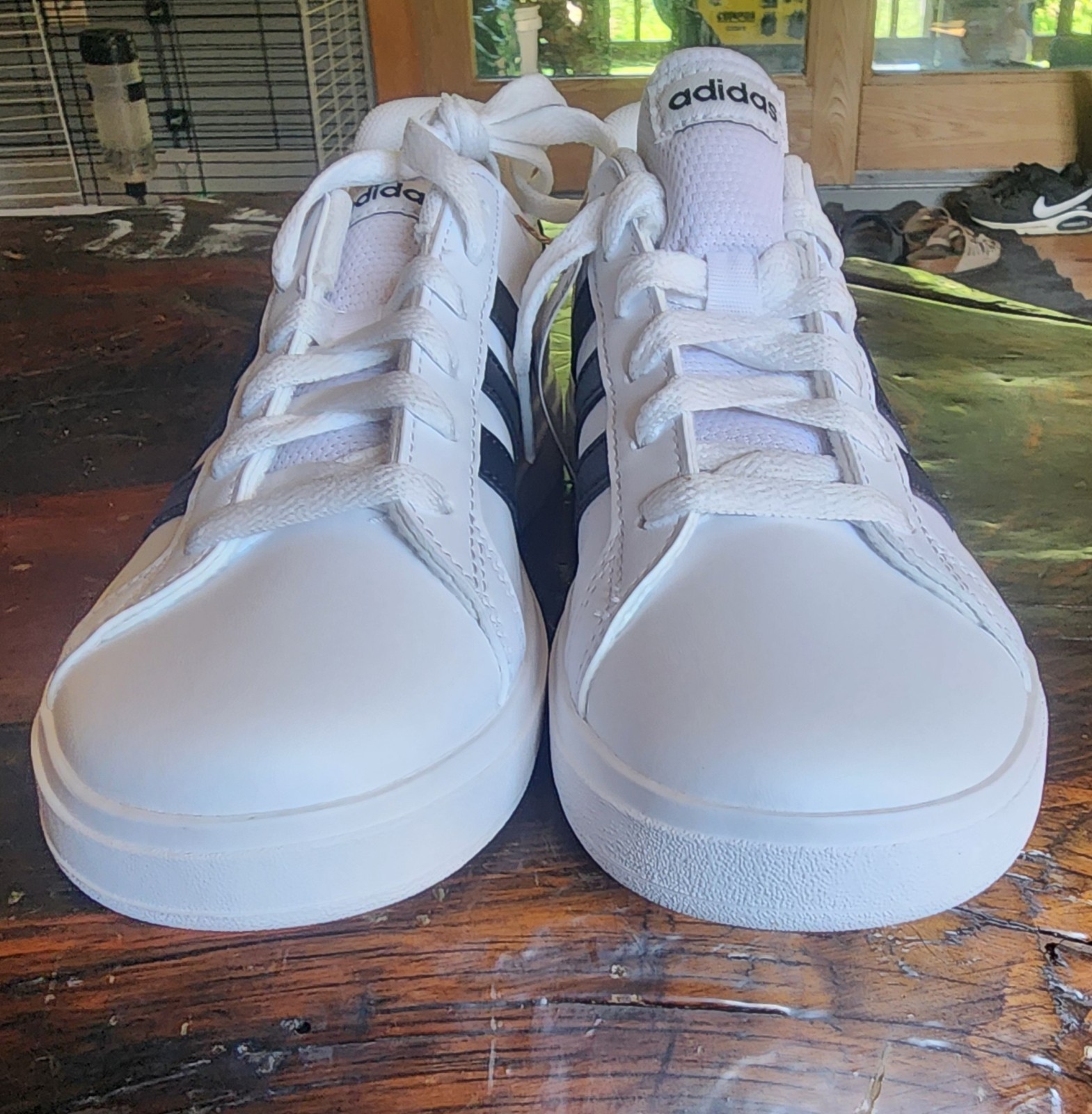 adidas Grand Court 2.0 K Unisex Kids Low Top White/Black US 4 GW6511