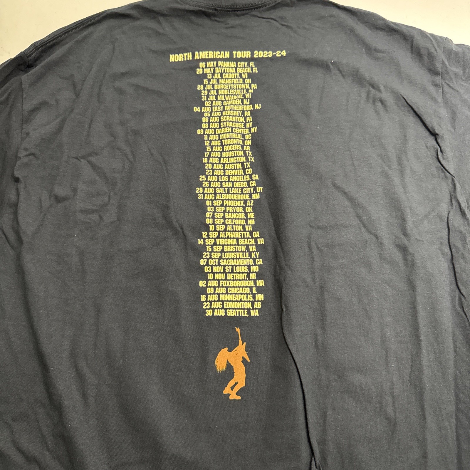 Getcha Pull Dimebag Darrell Tour T-shirt size 2XL