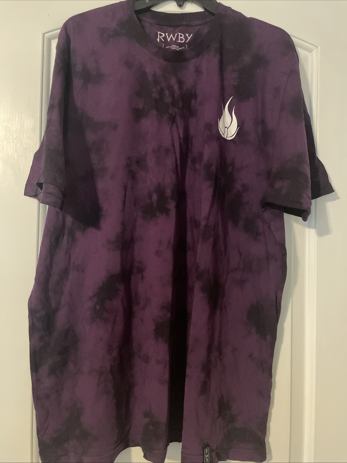Official RWBY Rooster Teeth Tie Dye T Shirt Size XL