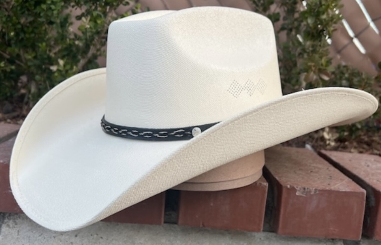 MEN’S WESTERN COWBOY RODEO HAT. RANCH STYLE COWBOY RIDING HAT. SOMBRERO VAQUERO