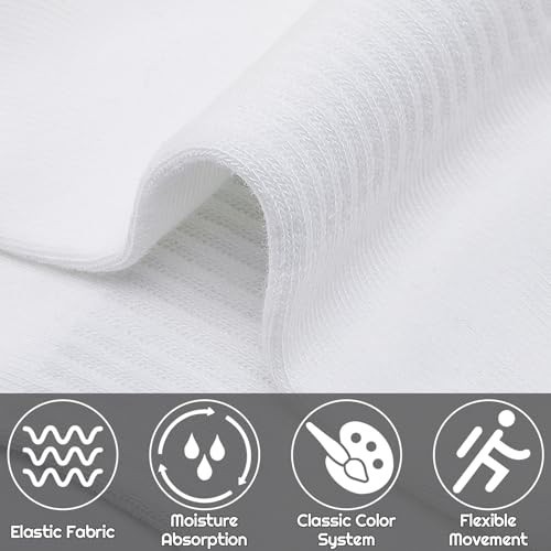 6 Pairs Retro Stripe Tube Socks Classic Athletic Sport Running Crew Casual Cotto