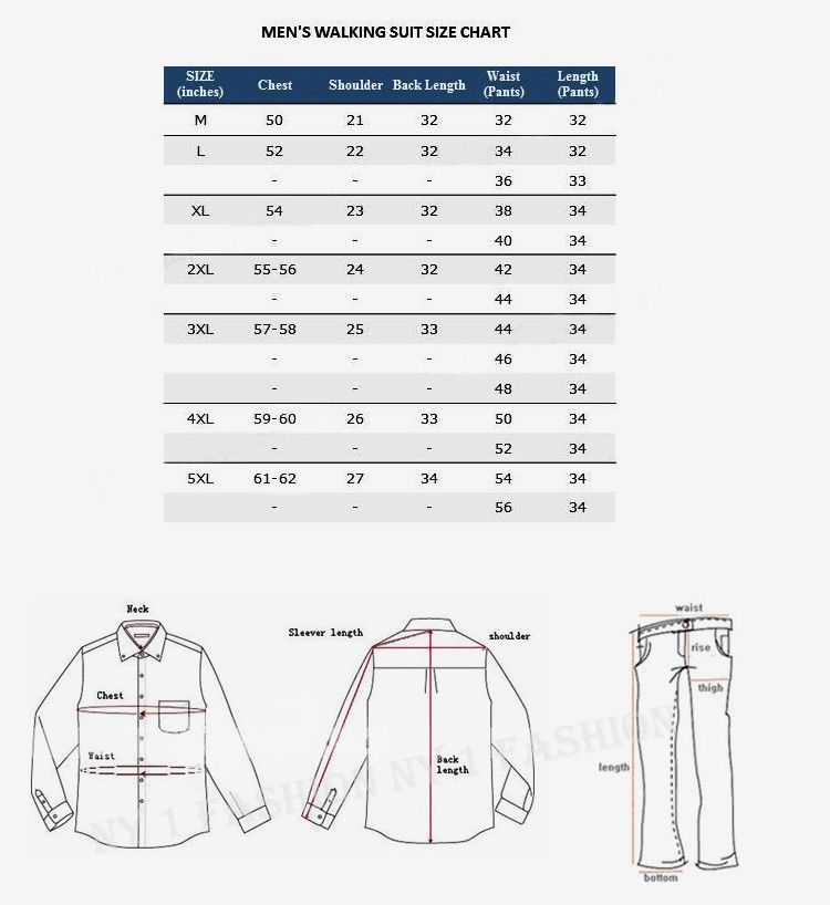 Men’s summer 2-pc walking suit (short sleeve shirt and pants), Solid color #2954