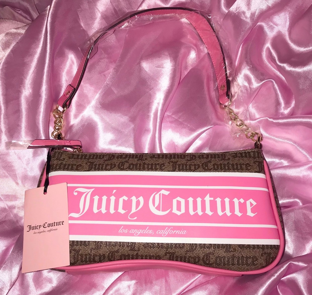 JUICY COUTURE Chestnut Chino PINK Shoulder bag