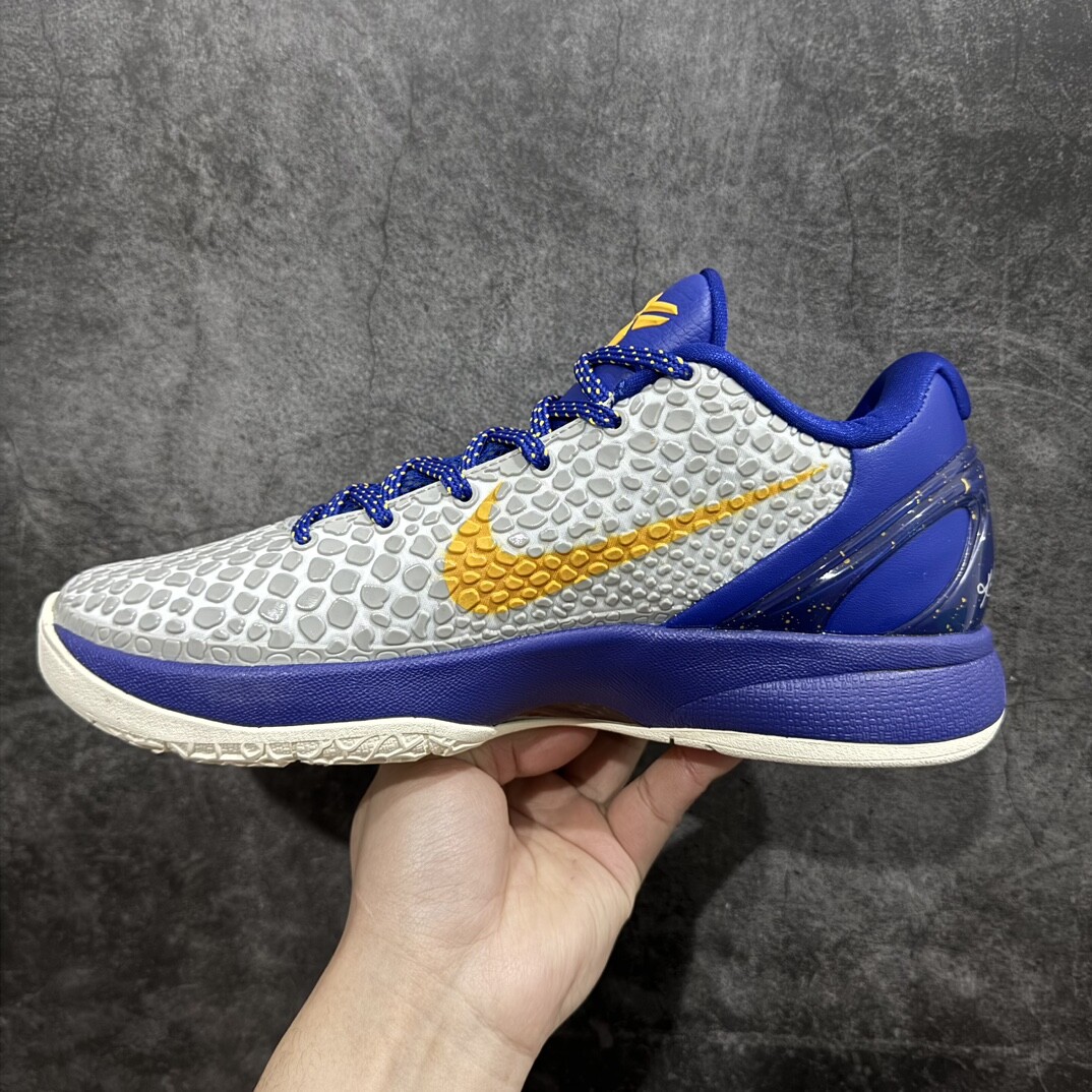 New NK Zoom Kobe 6 Lakers Home 429659-104 Men’s Basketball Shoes