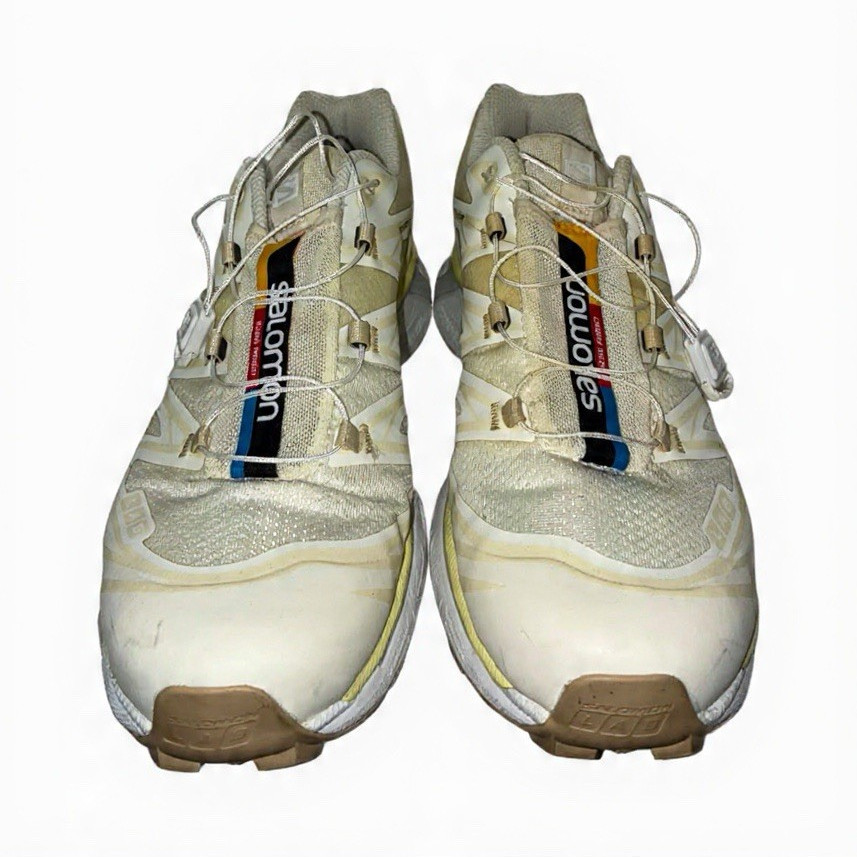 Salomon XT-6 Trail Running Sneakers Ivory/Beige/Cream/Gray 2022 417518