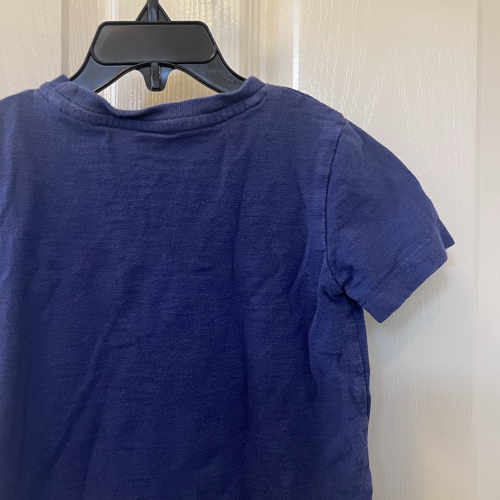 Mini Boden Sea Turtle Applique T-Shirt Top Tee Blue Boys Size 2-3 years