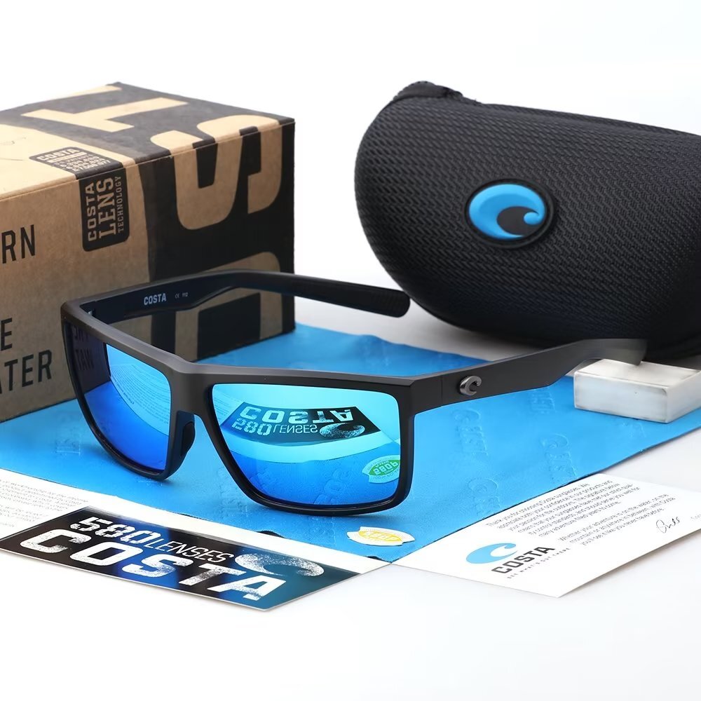 Costa Del Mar Rinconcito Black Frame/Blue Polarized Lenses 580P Sunglasses