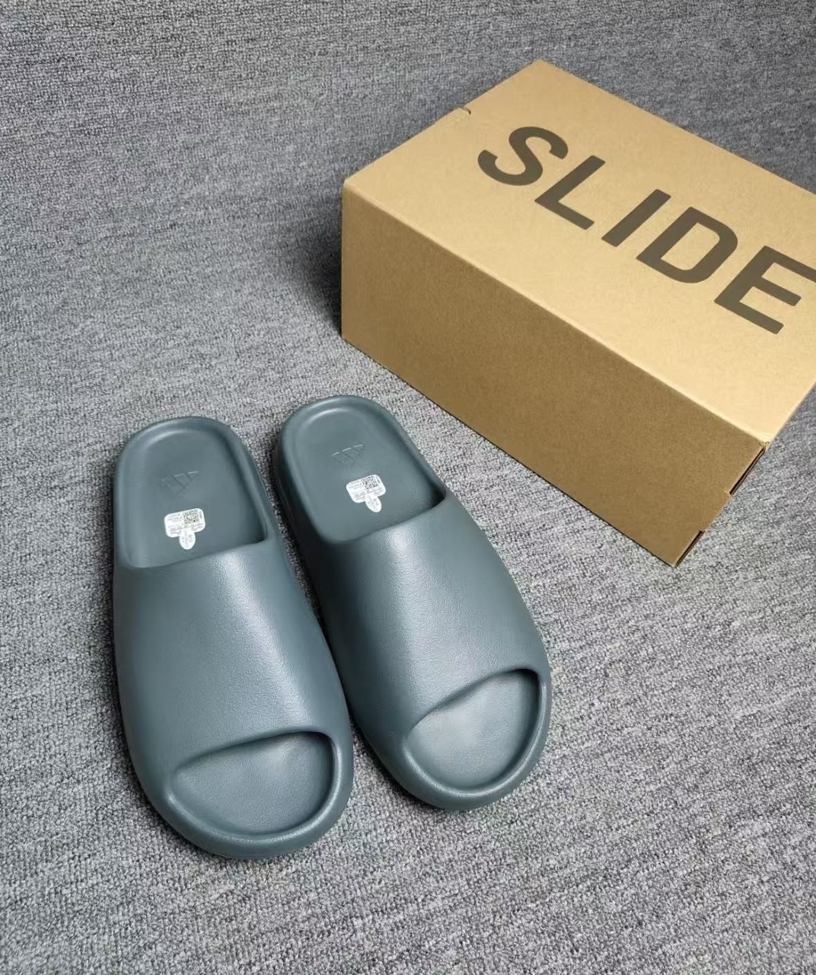 adidas Yeezy Slide Slate Marine Gray ID2349 New Size 7~12