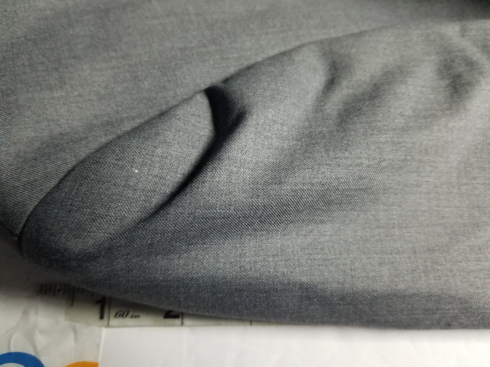 Combatant Gentlemen Wool Blazer Sport Coat Men’s Size 44L Slim Fit Grey