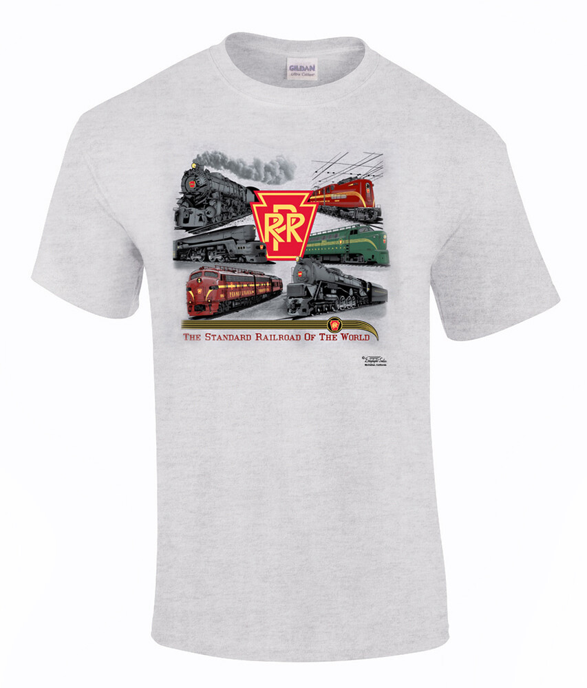 Pennsylvania Railroad Trains Authentic Railroad T-Shirt [61]