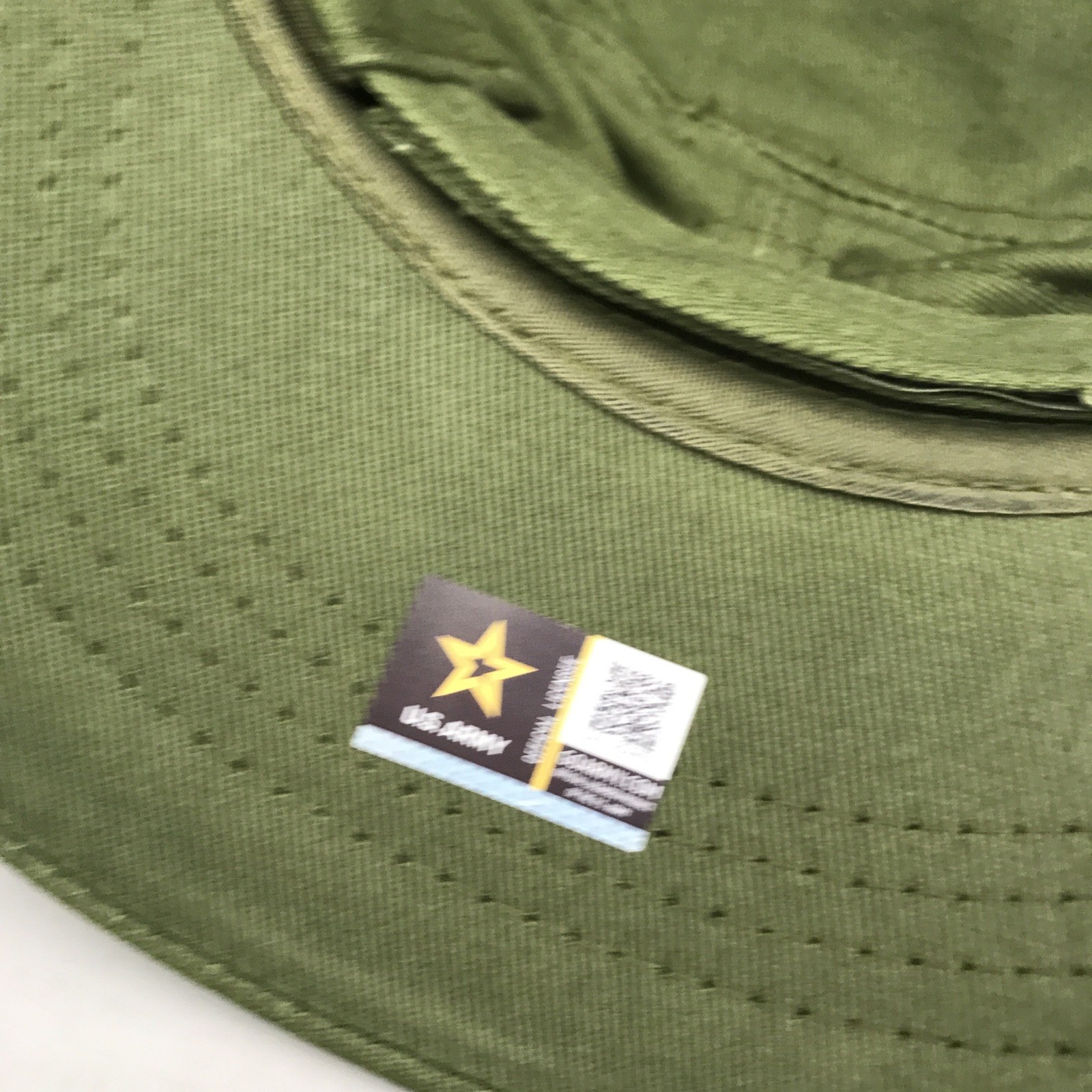 Licensed U.S. Army Flattop Cap Hat Green One Size Brand New
