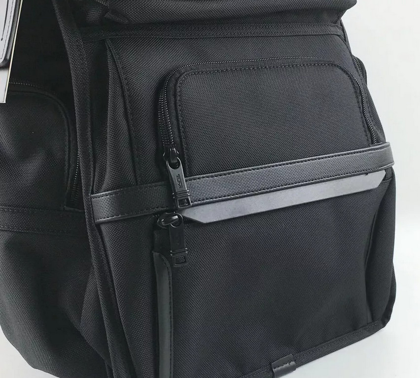 TUMI Alpha 3 Briefcase Black Backpack Nylon Shoulder Bag Business Sports Bag