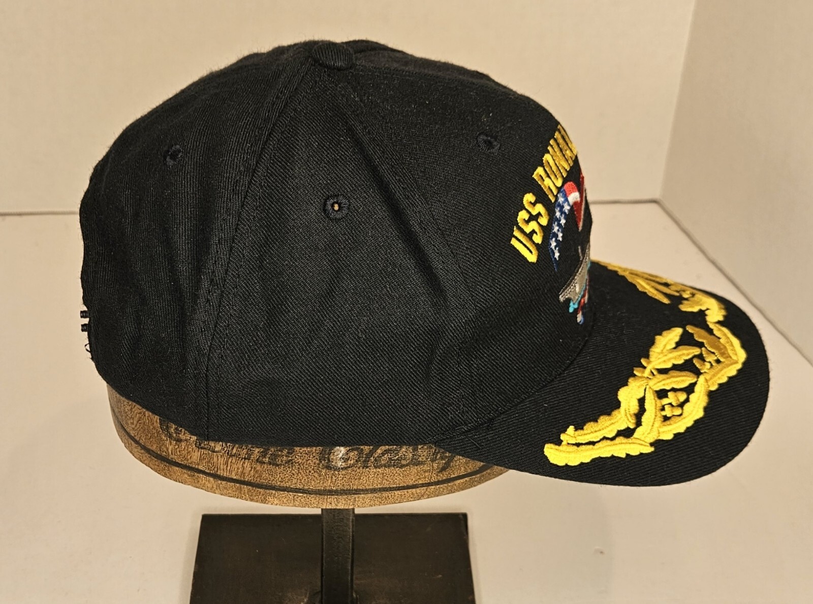 USS Ronald Reagan Aircraft Carrier Dad Hat CVN 76 Scrambled Eggs Made in USA