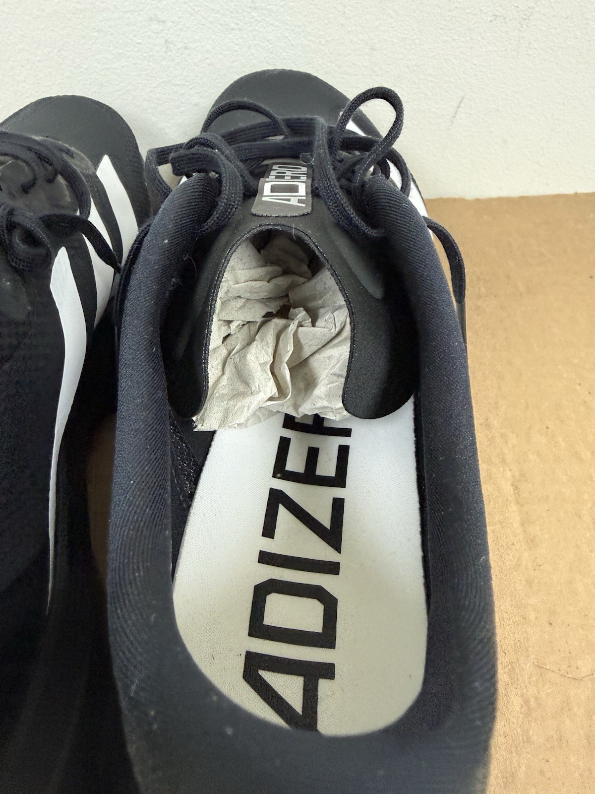 adidas Adizero EVO SL Men’s Running Size US 11 Black New No OG box