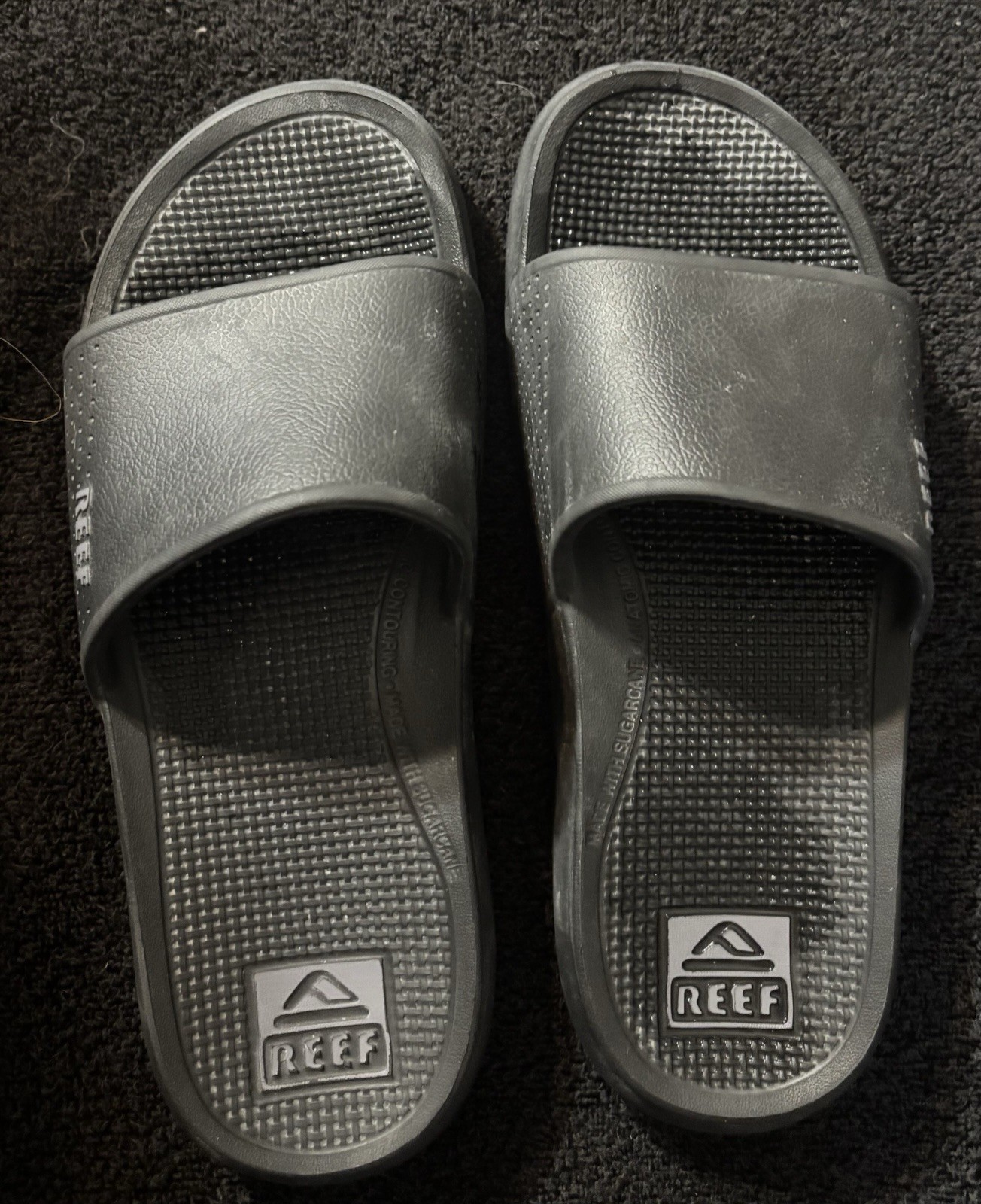 Reef Men’s Slides Black Size 8