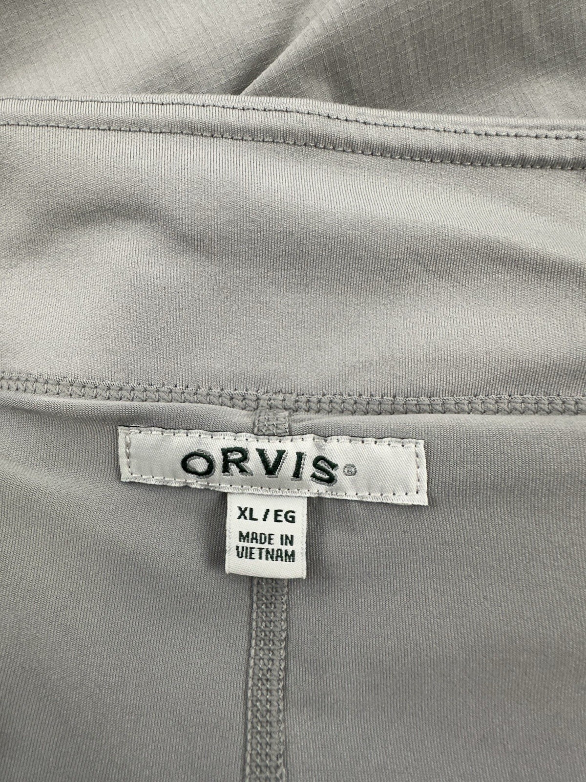 Orvis Skort Skirt Gray Active Casual Sporty Travel Comfort Pockets Easy Women XL
