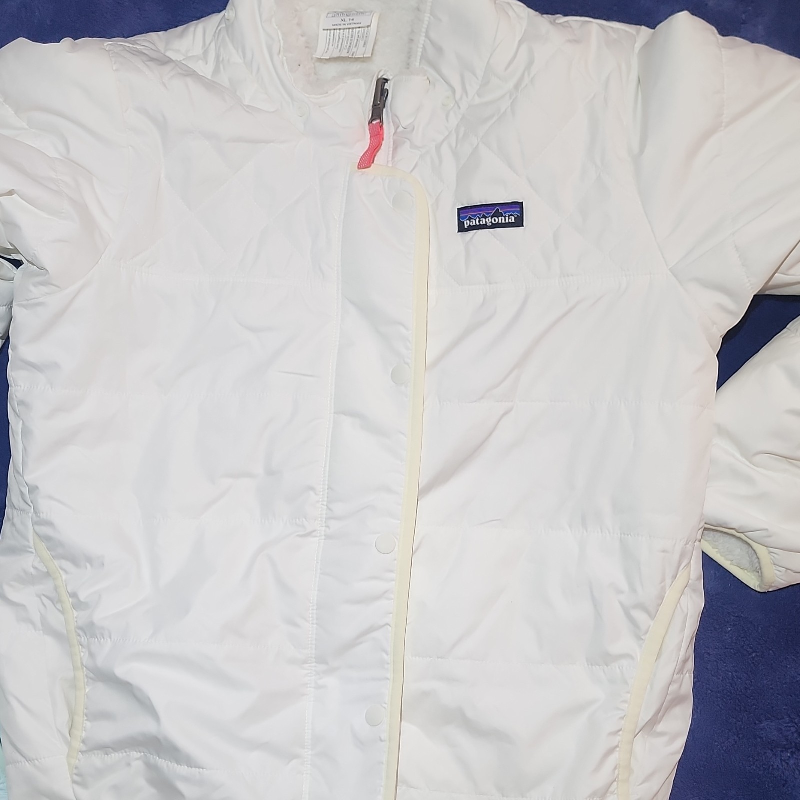 Women’s Patagonia Nano Puff Insulated Puffer Jacket Birch White Size Medium