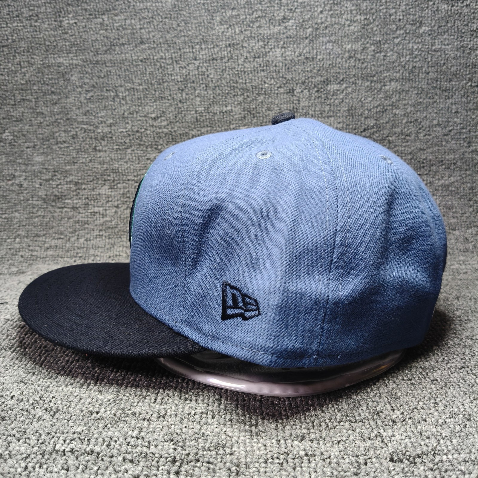 New Era MiLB Mascot 59FIFTY Fitted Flat Brim Blue Navy 7 1 2 Hat