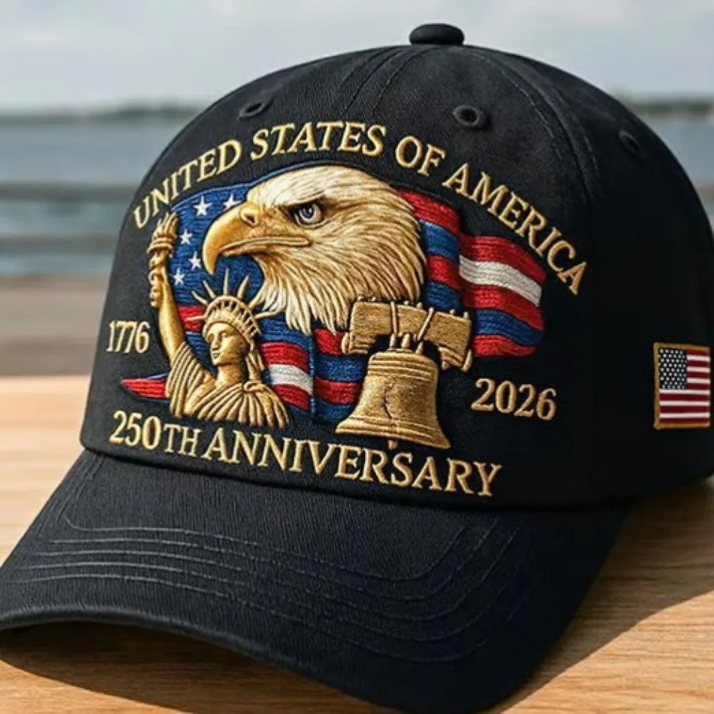 Baseball Cap United States 250th Anniversary Hat Suitable for Multiple Events