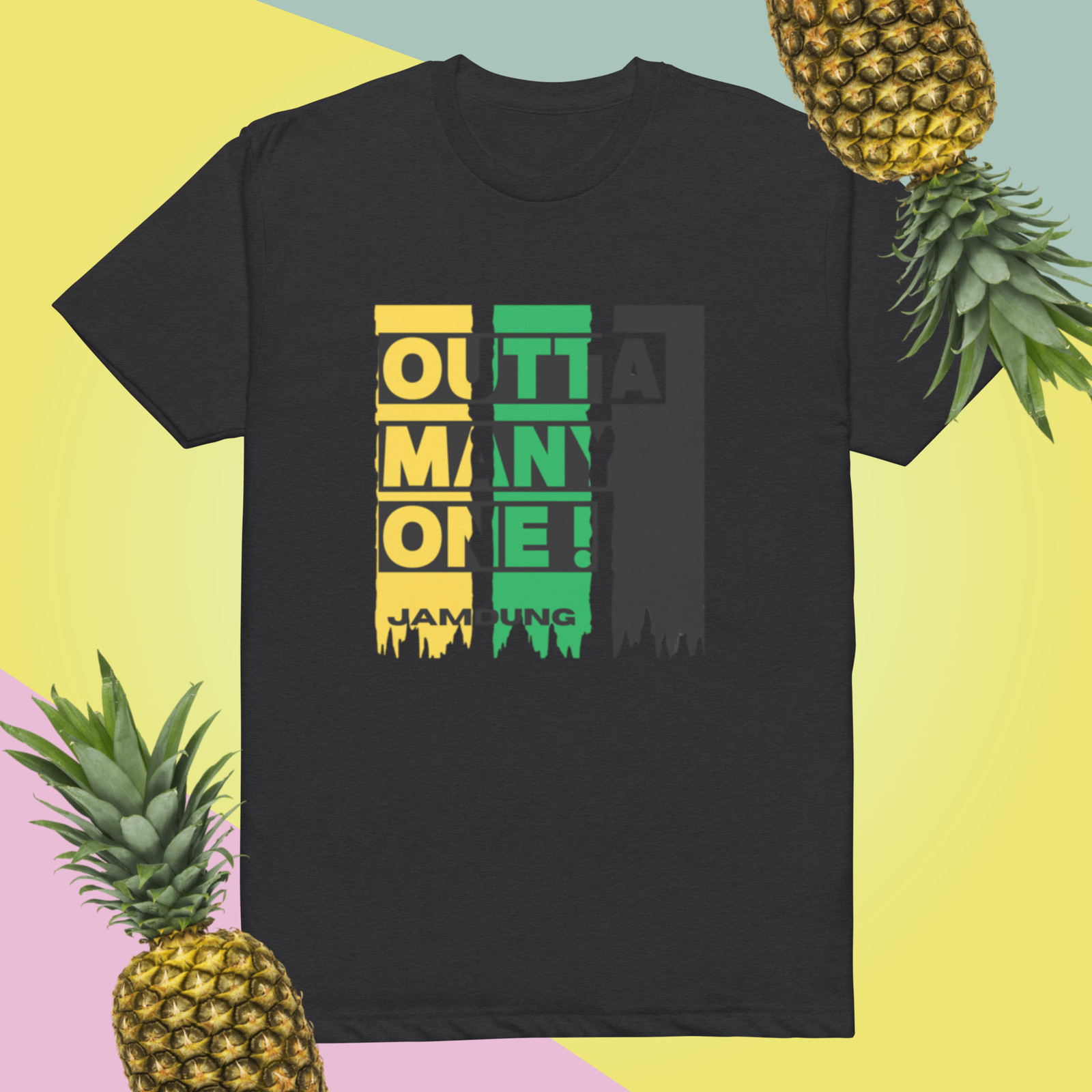 OUTTA MANY ONE! Jamaican Pride T-Shirt – JAMDUNG Edition