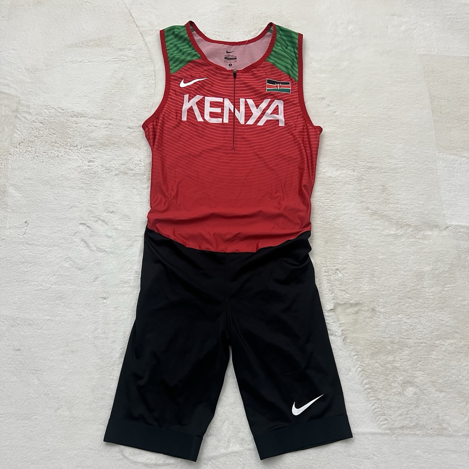 Nike Kenya Pro Elite Track and Field Olympic Speedsuit / Singlet Men’s Size S