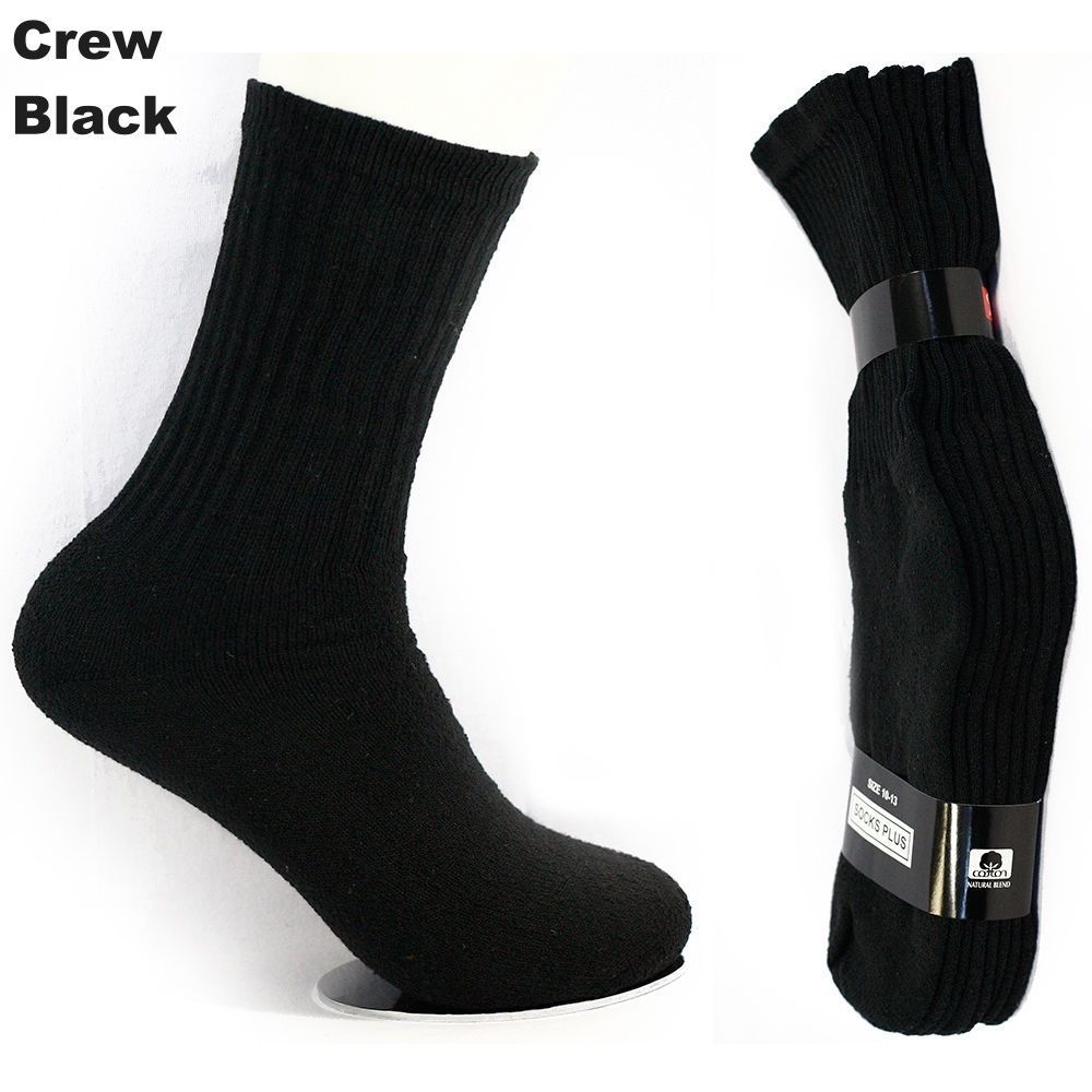 9-11 Women 10-13 10-15 Men Heavy Cotton Socks Lot Sports Crew Anklet Low Cut