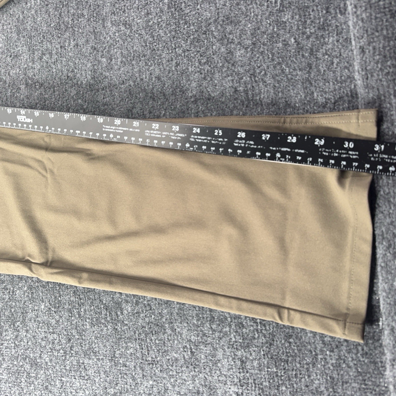 Levi’s 514 Tech Olive Green High Stretch Pants 34×32 Cooling NWT