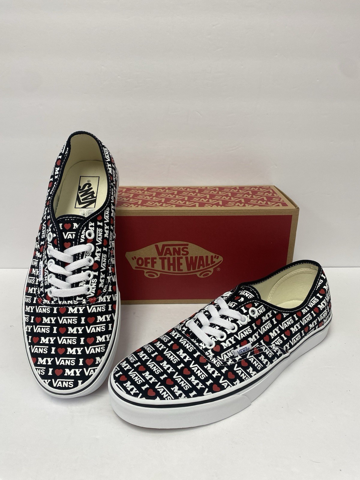 VANS M 11 Authentic Skate Shoes Black I ❤️ My Vans New In Box!