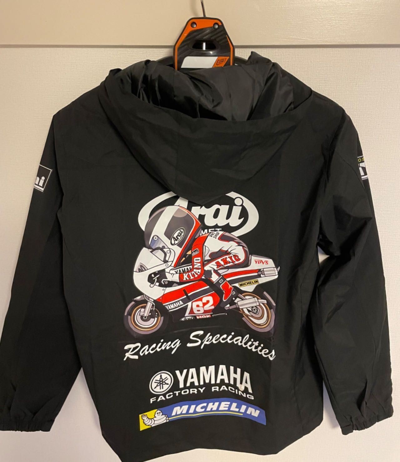 New XL MotoGP RACING YAMAHA 62 Dirty Hero Racing Jacket Bike Wear Outdoor Sport