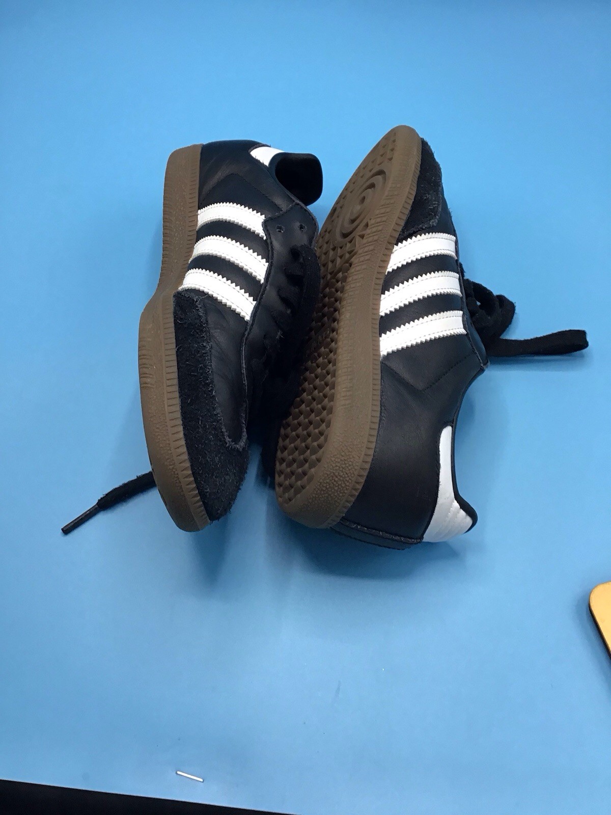 Adidas SAMBA OG Shoes Core Black White Cloud Gum Sole B75807 Men’s Size 5