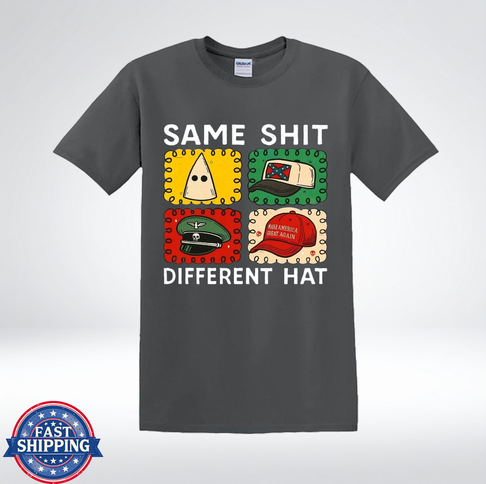 Same Idea Different Cover Political Awareness T-Shirt